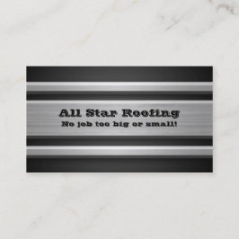 Silver Metal名刺テンプレート（汎用） 名刺