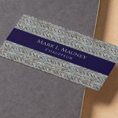 Silver Metal Plater Chauffeur Driver Professional 名刺