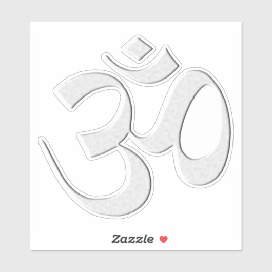 Silver Om  シール (シート)