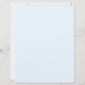 Silver Ornaments on Dark Blue Scrapbook Paper (裏面)