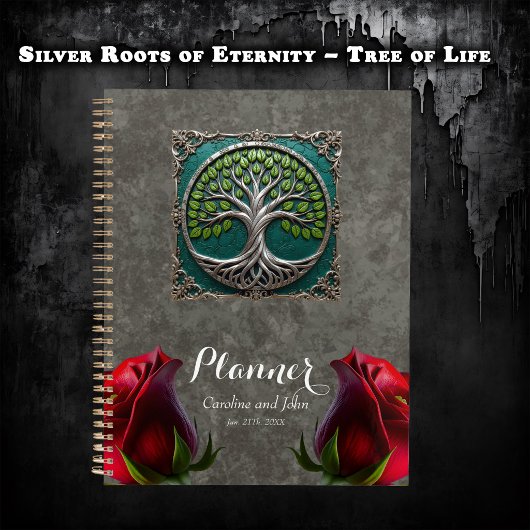 Silver Roots of Eternity – Tree of Life.   プランナー手帳