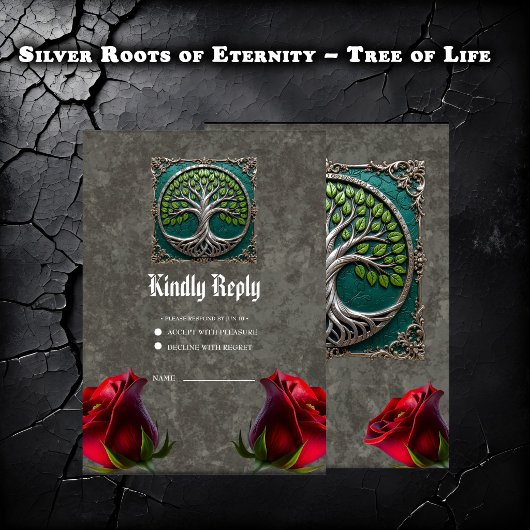 Silver Roots of Eternity – Tree of Life.   出欠カード