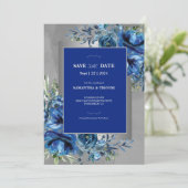 Silver & Sapphire: Save the Date Announcement 招待状 (スタンド正面)