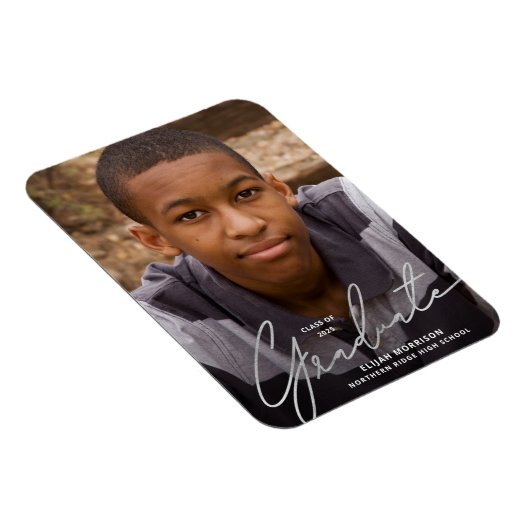 Silver Script 2025写真卒業発表 マグネット (右側)