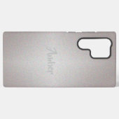 Silver Shine Samsung Galaxyケース (裏面横)