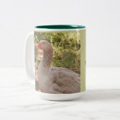 Silver Springの水鳥のコーヒー・マグ"ヘンリー" ツートーンマグカップ (正面左)