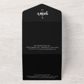 Silver Starの顧客ロイヤリティが友人カードを参照 オールインワン招待状 (外側)