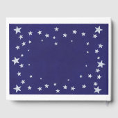 Silver Stars縁ど on Navy Blue結婚's Guestbook ゲストブック (裏面)