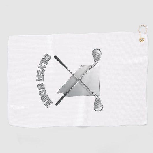 Silver State Nevada ゴルフタオル (横)