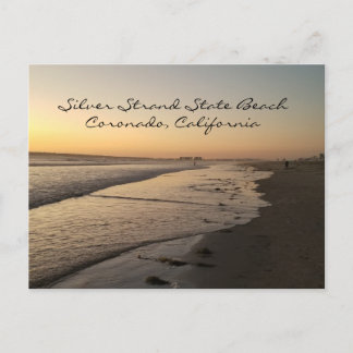 Silver Strand State Beach, Coronado CA Postcard ポストカード