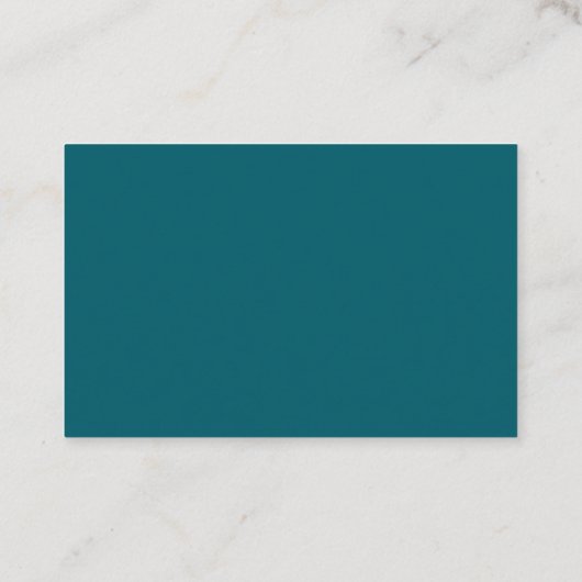 Silver Stripes on Teal Borders Generic Discount 名刺 (裏面)