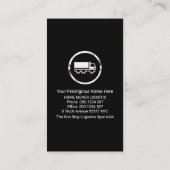 Silver Truck Moving Gold Home 名刺 (裏面)