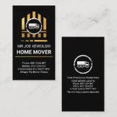 Silver Truck Moving Gold Home 名刺 (正面/裏面)