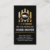 Silver Truck Moving Gold Home 名刺 (正面)