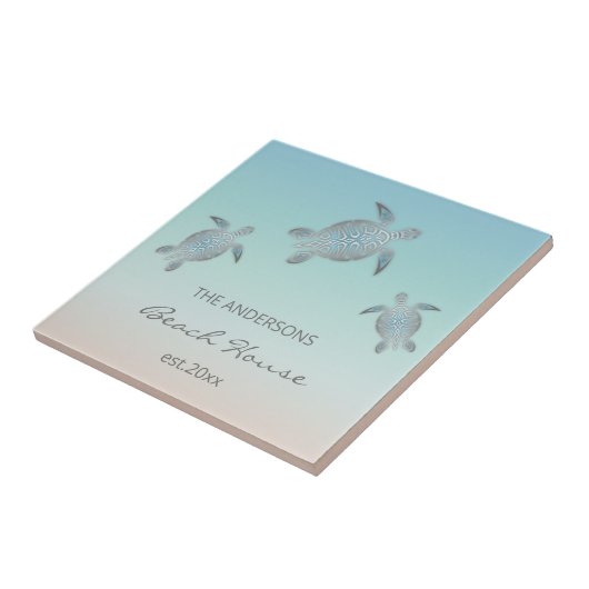 Silver Turtles Beach Style タイル (側面)