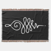 Silver Unalome スローブランケット (正面)