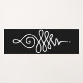 Silver Unalome  ヨガマット (正面(横))