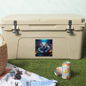 Silver Viper Snake Tongue Flicking シール (クーラー)