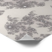 Silver Whirlpool2 Poster ポスター (角)