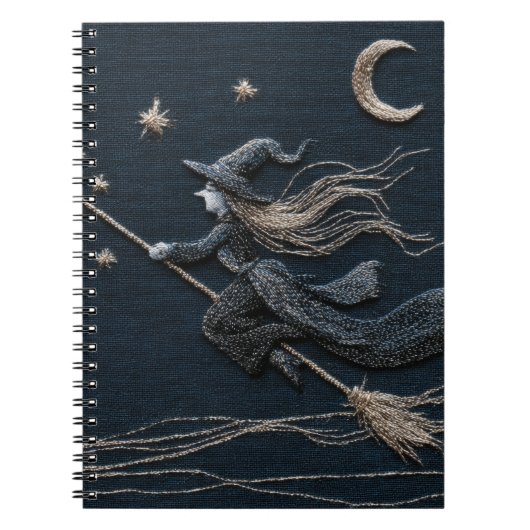 Silver Witch Moonlit Sky Notebook ノートブック (正面)