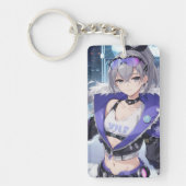 Silver Wolf fan art 1 キーホルダー (正面)