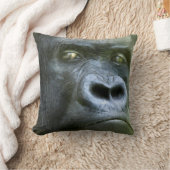 Silverbackのゴリラの芸術デザイナー枕 クッション (ブランケット)