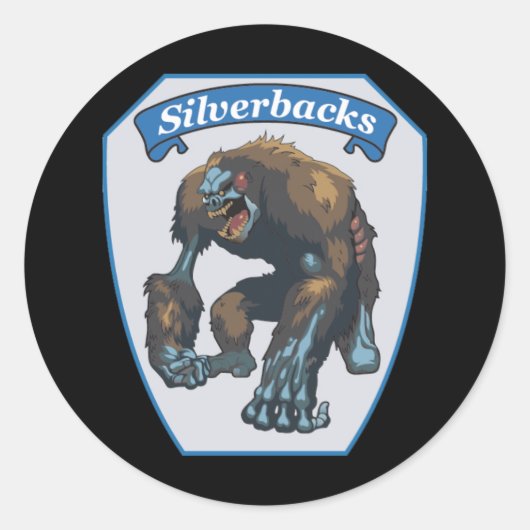 SilverBackシール ラウンドシール (正面)