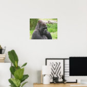 silverback 001キャンバス ポスター (ホームオフィス)