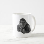 Silverback Gorilla Mug Cup ゴリラのマグカップ コーヒーマグカップ (正面右)