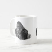 Silverback Gorilla Mug Cup ゴリラのマグカップ コーヒーマグカップ (正面左)
