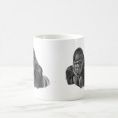 Silverback Gorilla Mug Cup ゴリラのマグカップ コーヒーマグカップ (中央)