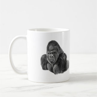 Silverback Gorilla Mug Cup ゴリラのマグカップ コーヒーマグカップ