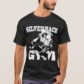 Silverback Gym Silverback Bodybuilding Gym lovers Tシャツ (正面)