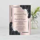 SilverFrame,エレガントブラックバラリタイア 招待状 (スタンド正面)