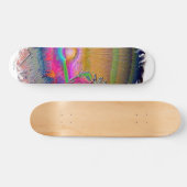 Silverlake Sunset 1楕円、アートシグネチャー スケートボード (横)