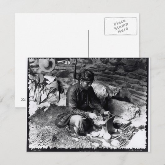 Silversmith at work, c.1914 ポストカード (正面/裏面)