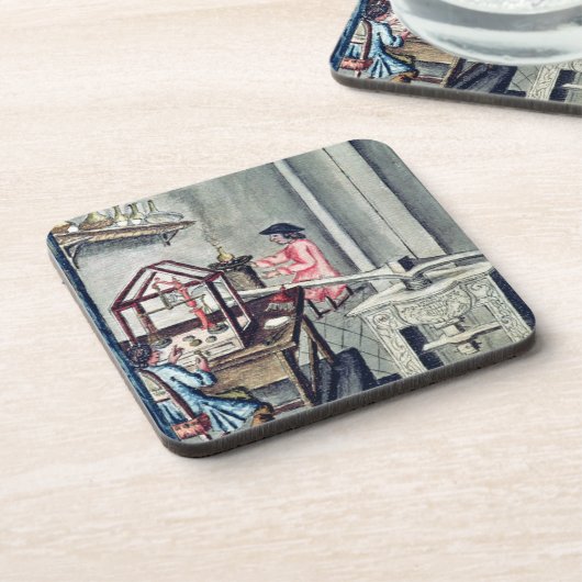 silversmith bからのSilversmithsの研修会、 コースター (左側)