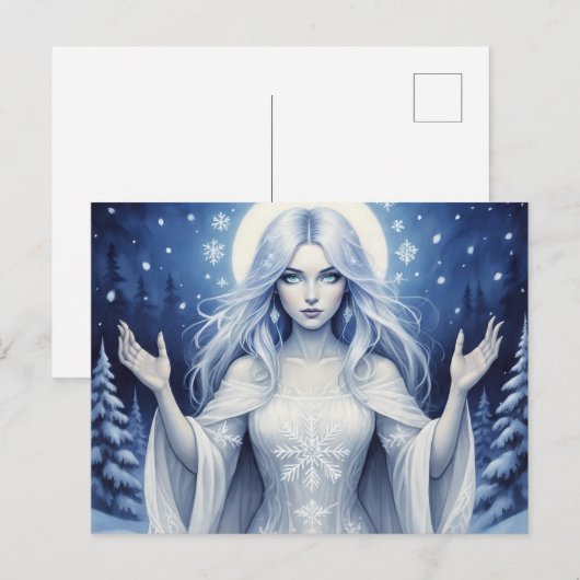 SilverSnowQueen シーズンポストカード (正面/裏面)