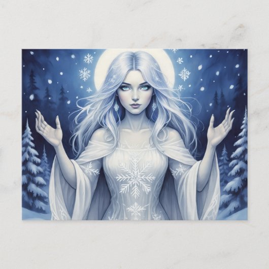 SilverSnowQueen シーズンポストカード (正面)