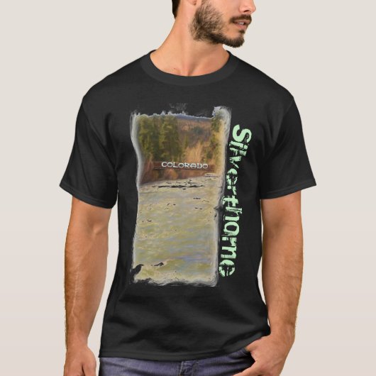 Silverthorne Coloradoの男達はティー Tシャツ (正面)