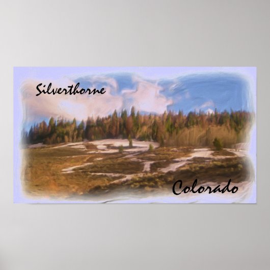 Silverthorne Coloradoポスター ポスター (正面)