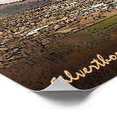 Silverthorne Colorado風光明媚な山の町のポスター ポスター (角)