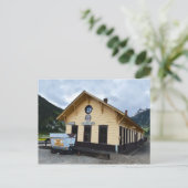 Silverton，コロラド州，列車区 ポストカード (スタンド正面)