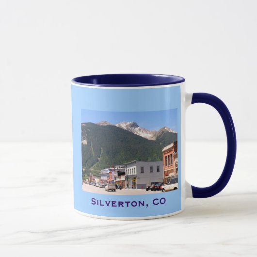 Silverton、CO マグカップ (右)
