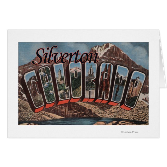 Silverton, Colorado - Large Letter Scenes (正面横)