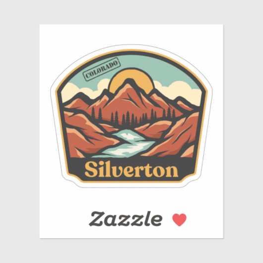 Silverton, Colorado Sticker シール (シート)