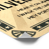 Silvertone 1300アンプポスター ポスター (角)