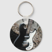 Silvertone 1449レアギターキーチェーン キーホルダー (正面)