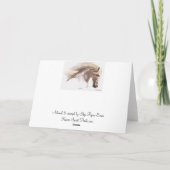 "SILVERWIND"の白馬挨拶カード カード (裏面)