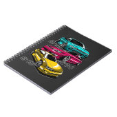 SILVIAの「S」シャーシの進化 ノートブック (左側)